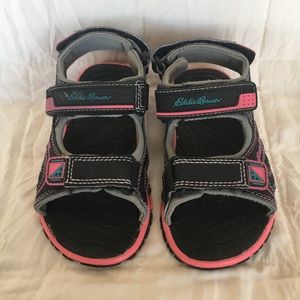 Pink Eddie Bauer Water Sandals Size 11